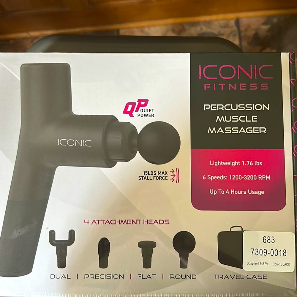 Iconic Fitness Percussion Muscle Massager